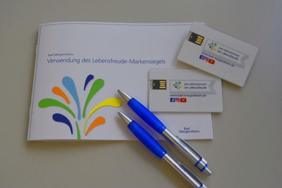 Botschafter Bad Mergentheims: das Markensiegel.