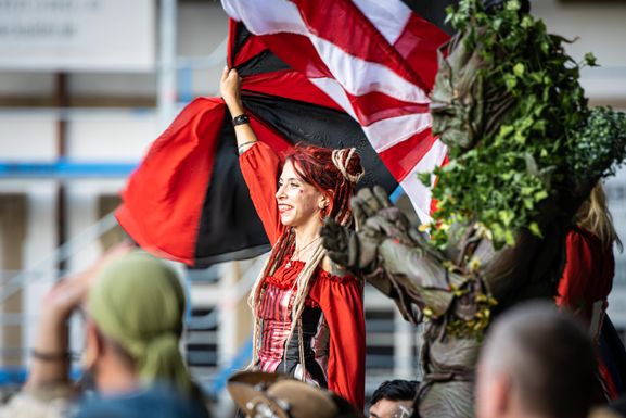 Annotopia ist ein einzigartiges Fantasy-Festival in Bad Mergentheim, das jährlich Tausende begeistert. (Bild: Phillip Drost)  